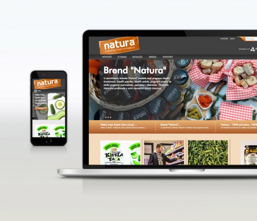 Naturafood.ba | Website.ba | Izrada web stranice